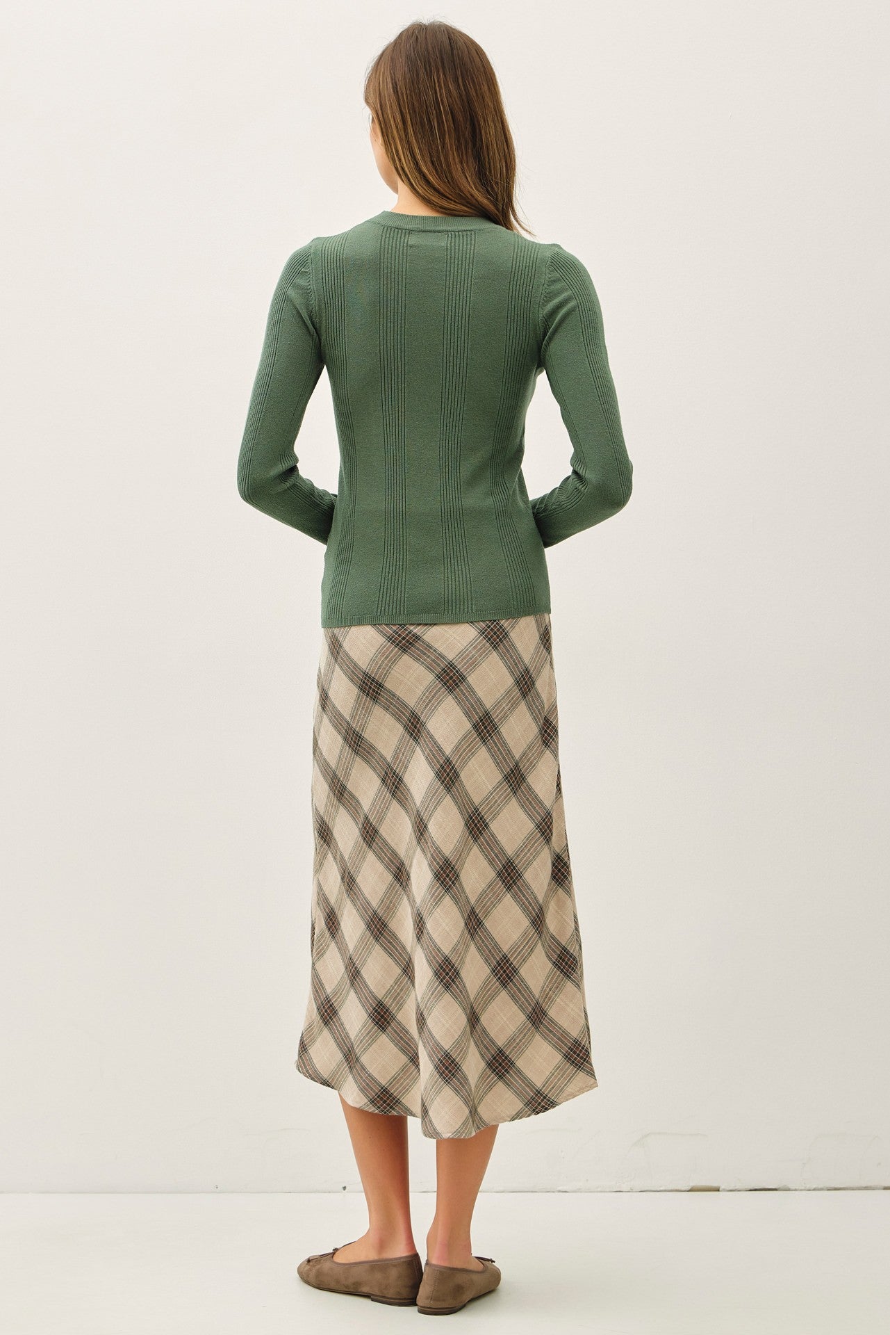 Ribbed Long Sleeve Top