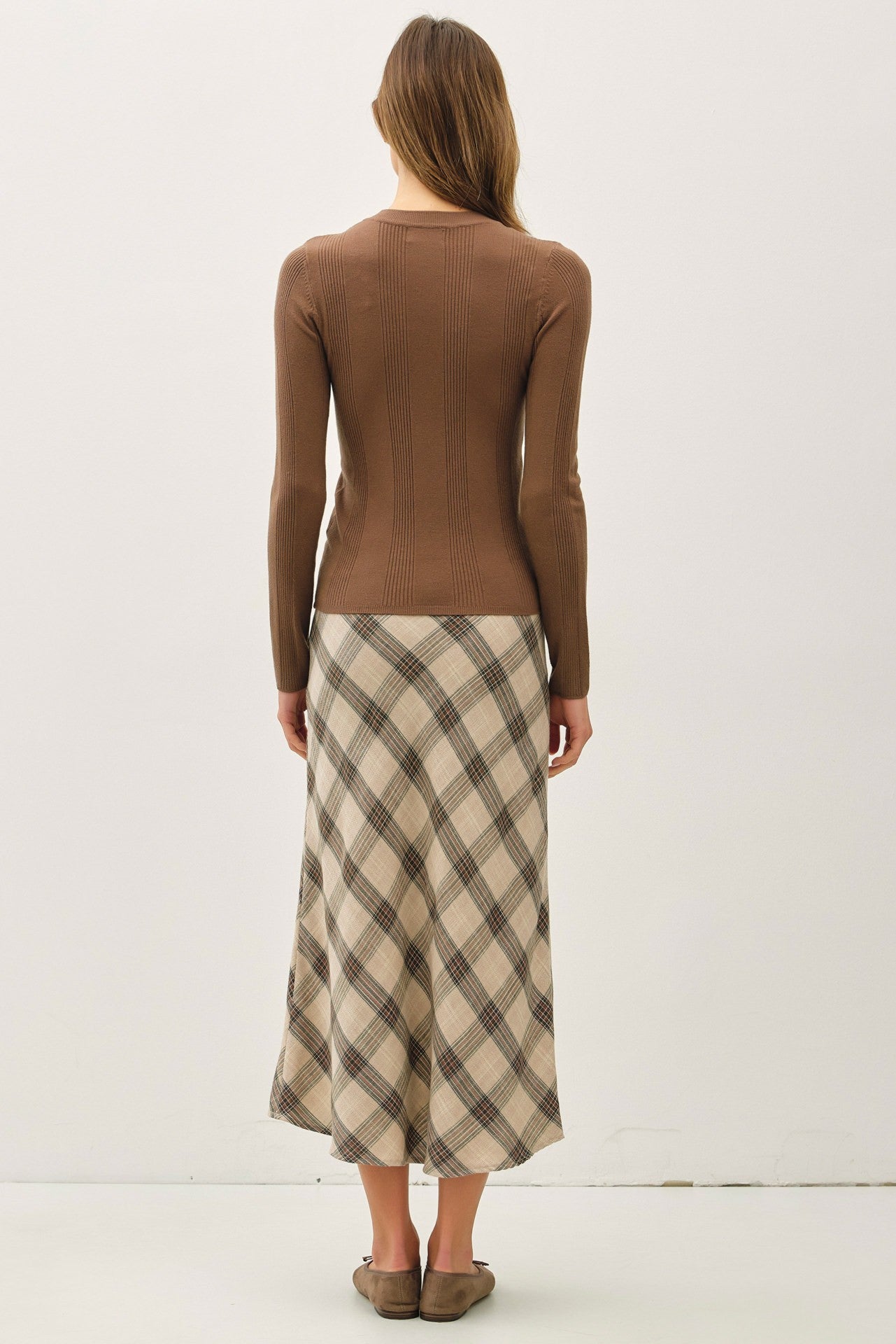 Ribbed Long Sleeve Top