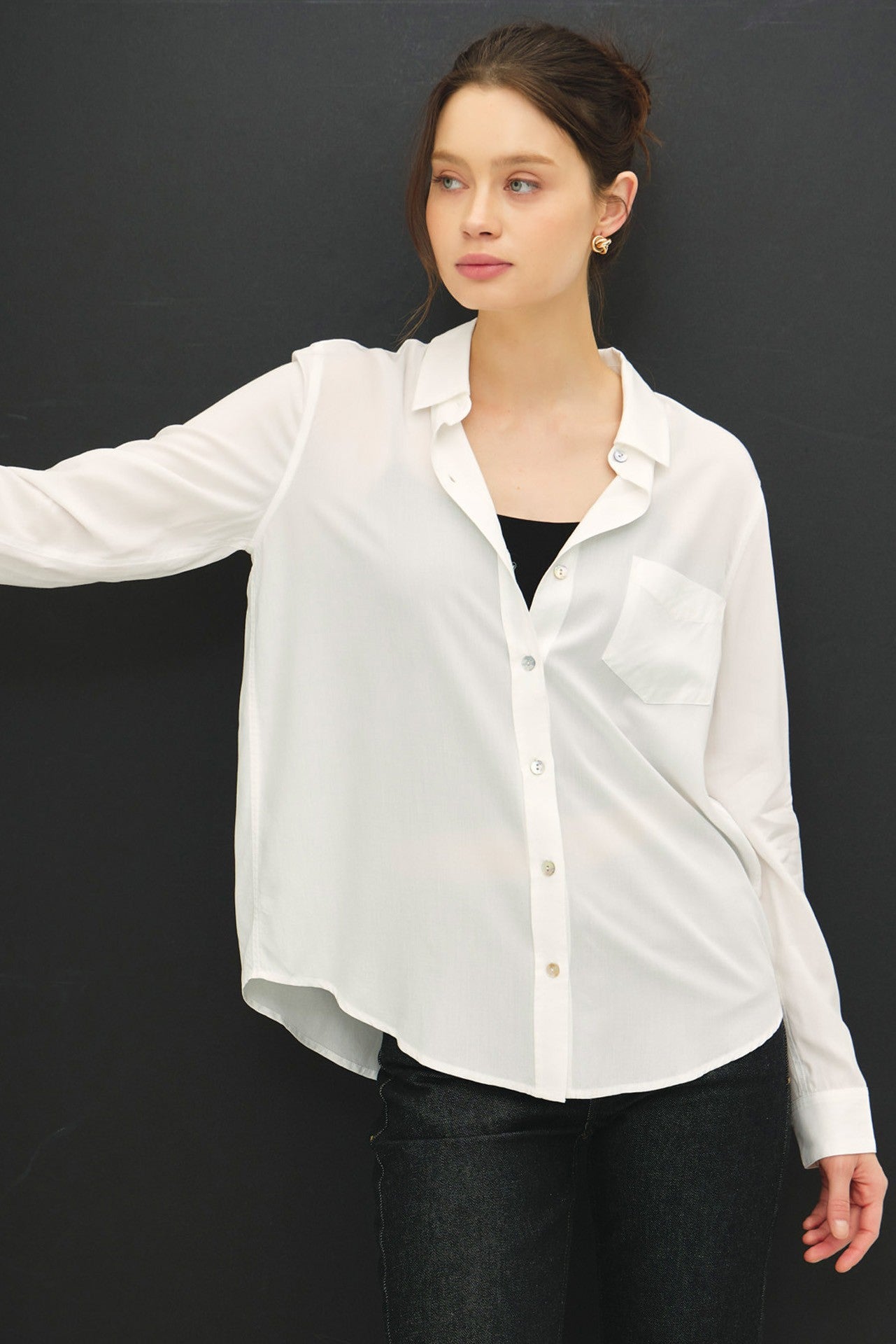 White Collard Shirt