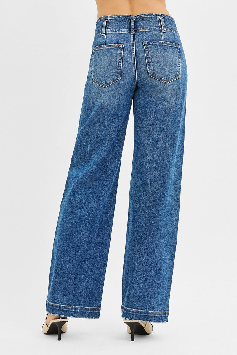 Mid Rise Baggy Jeans