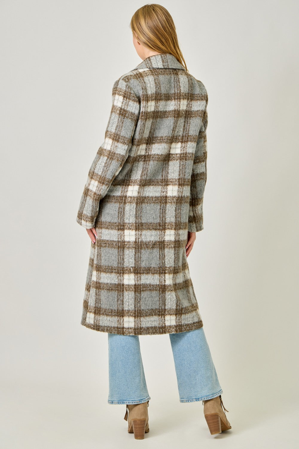 The Lilian Plaid Coat