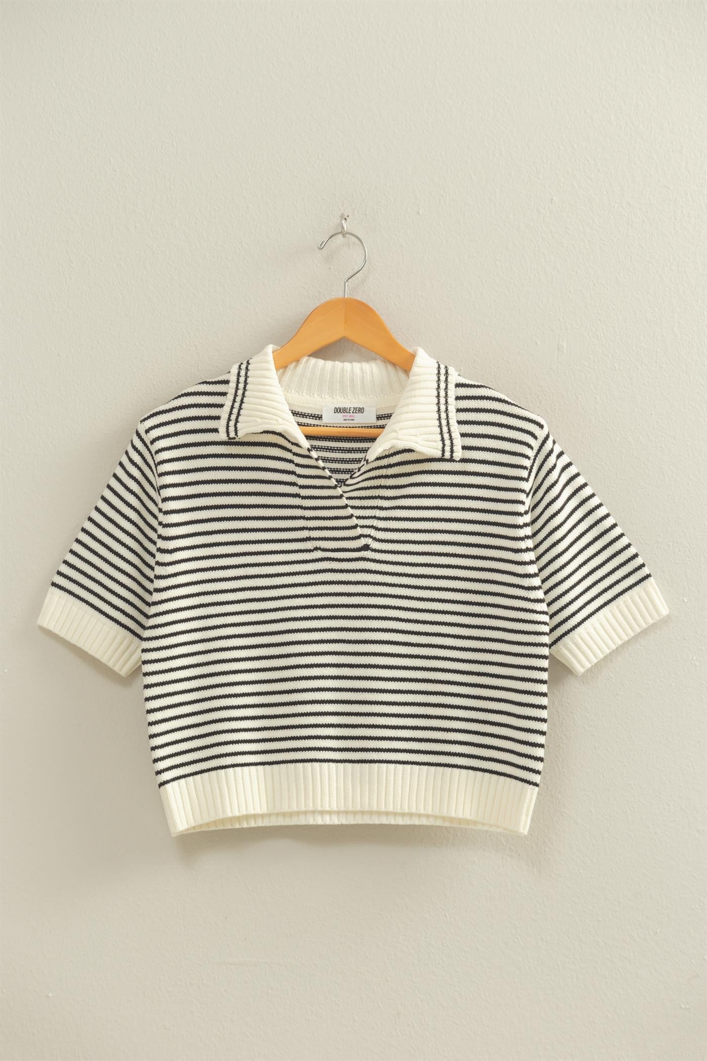 Stripe Knit Top