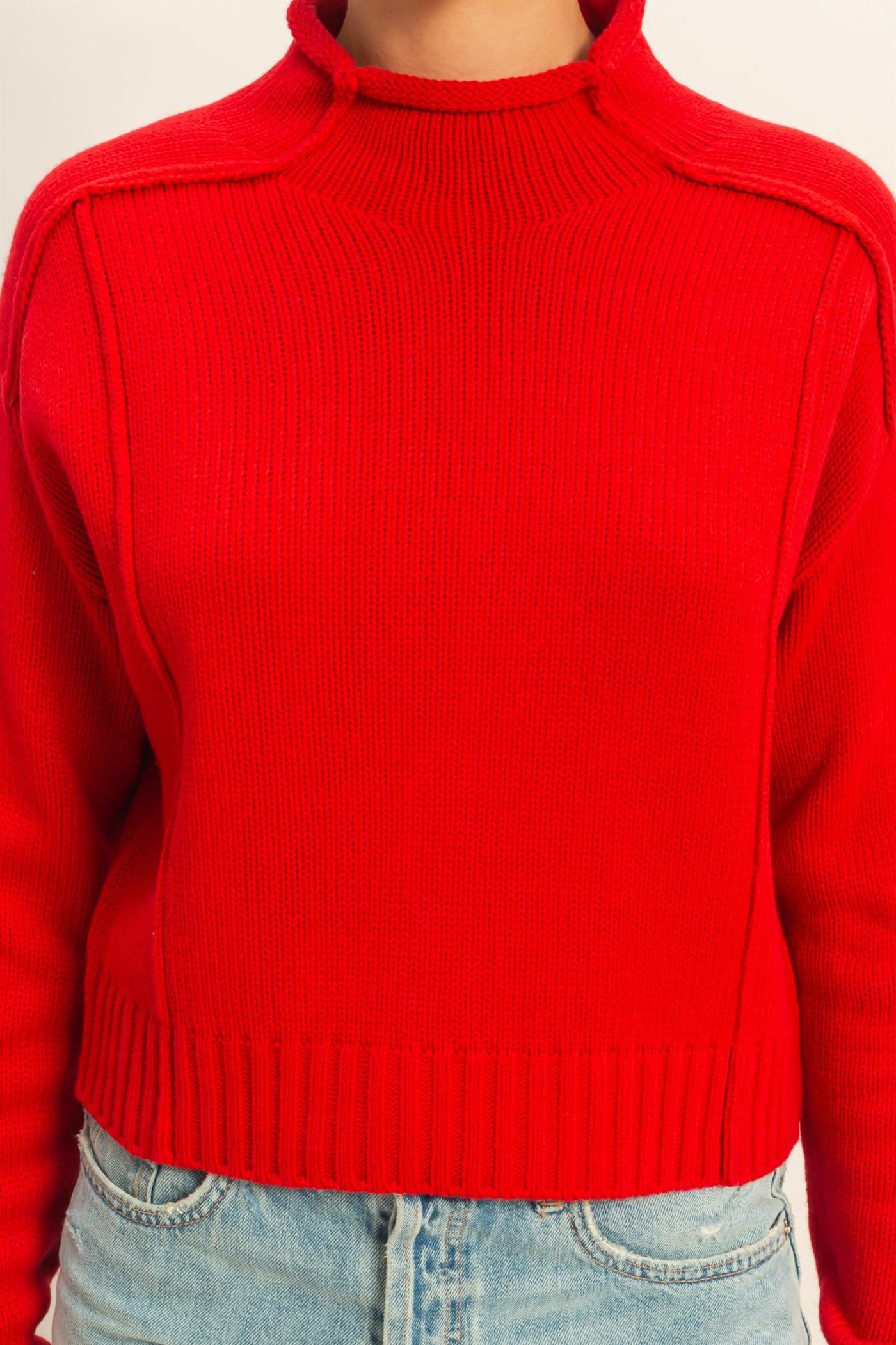High Roll Neck Sweater
