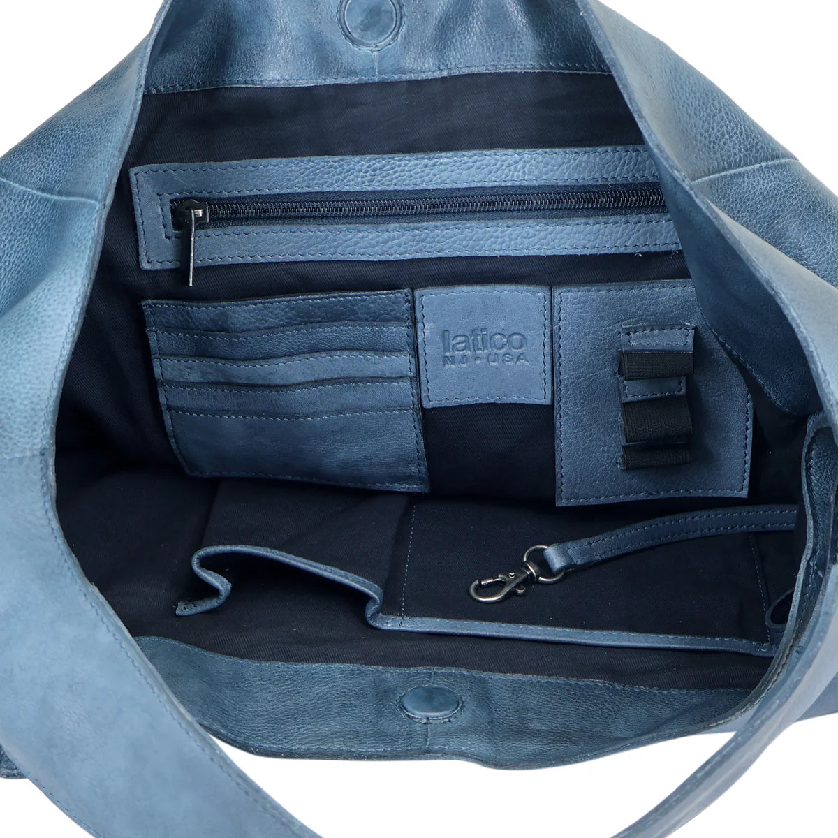 Lyndsey Tote Shoulder Bag in Black