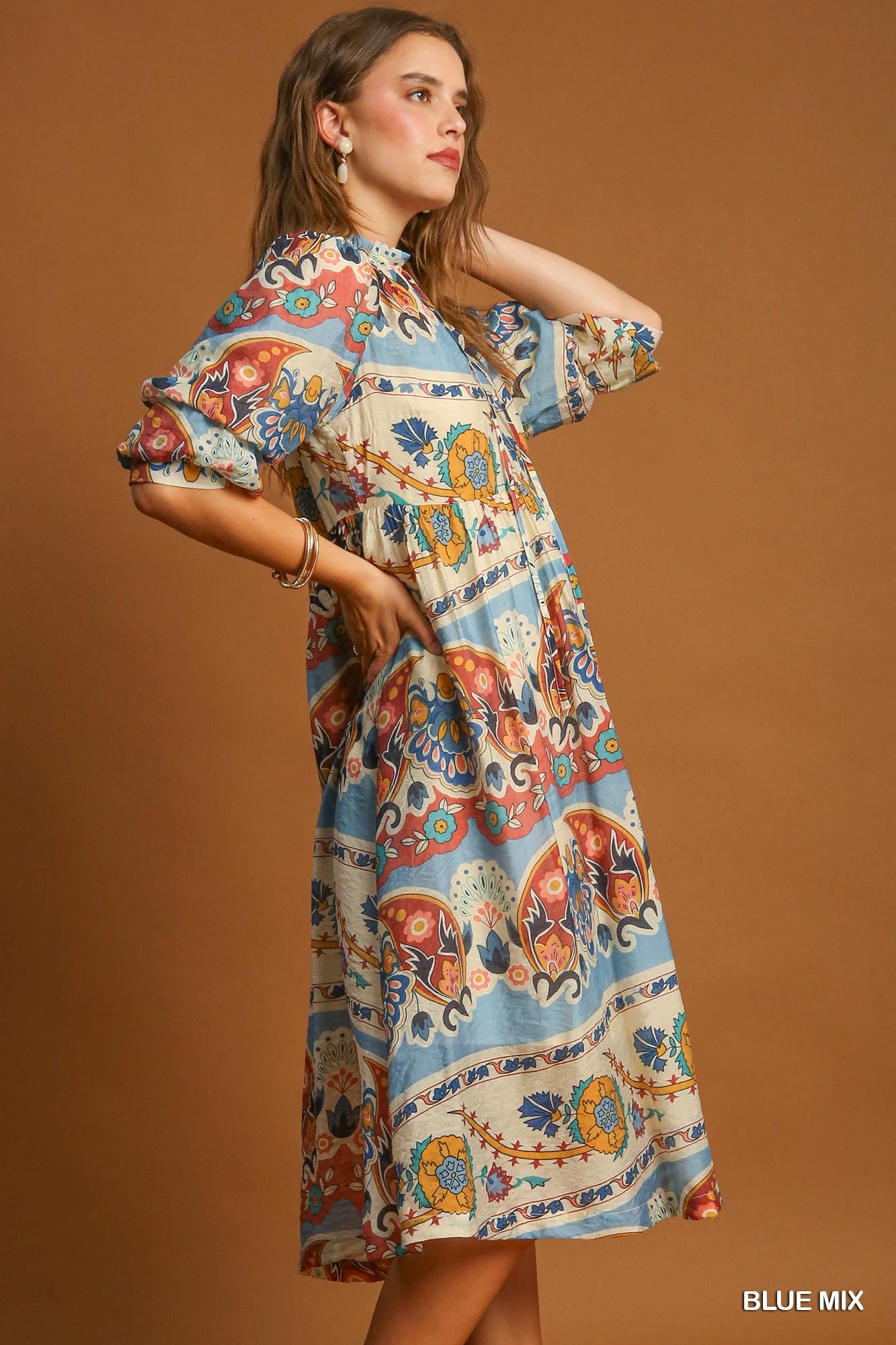 Floral Midi Dress