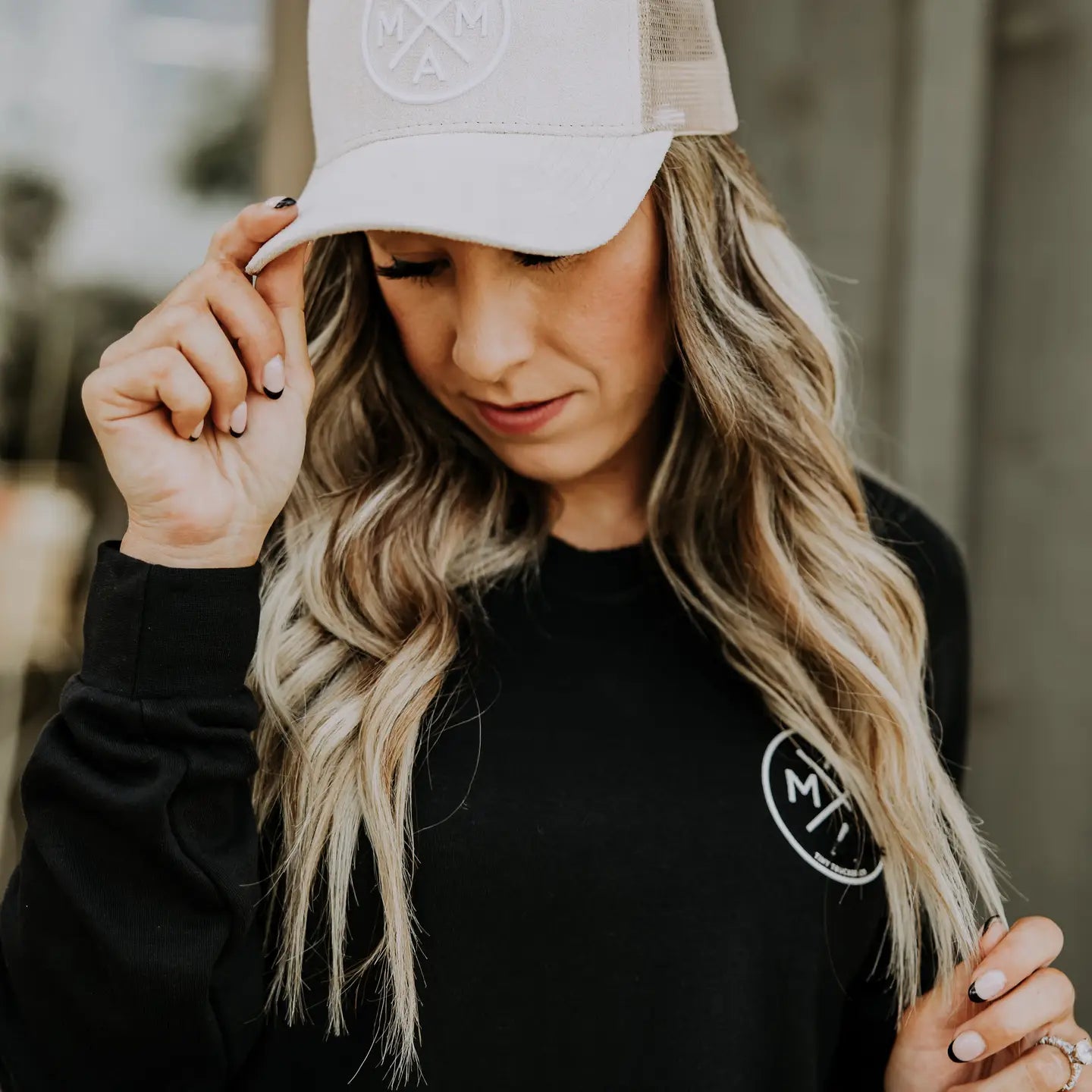 MAMA X™ Light Suede Embroidered Hat