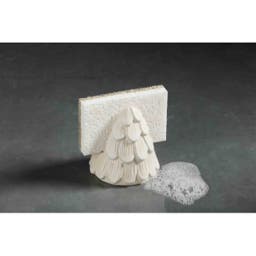 White Christmas Sponge Holder