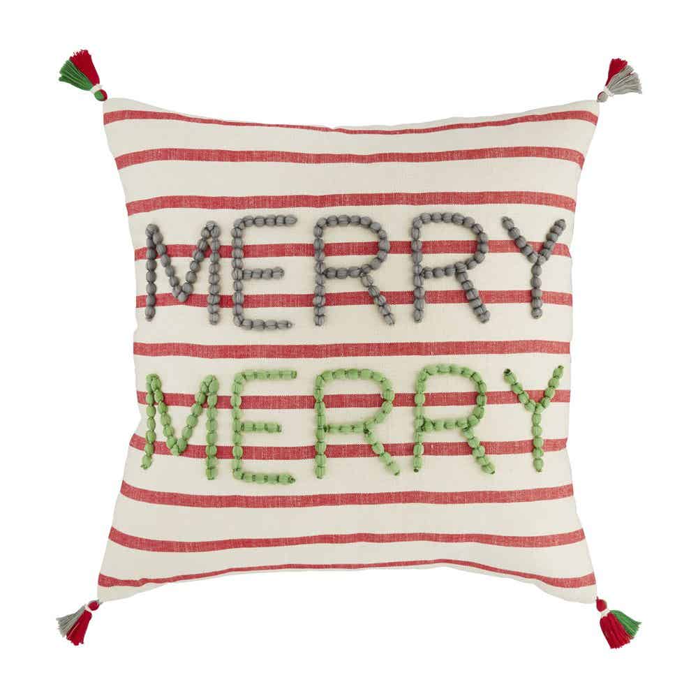 Merry Merry Yarn Pillow Collection
