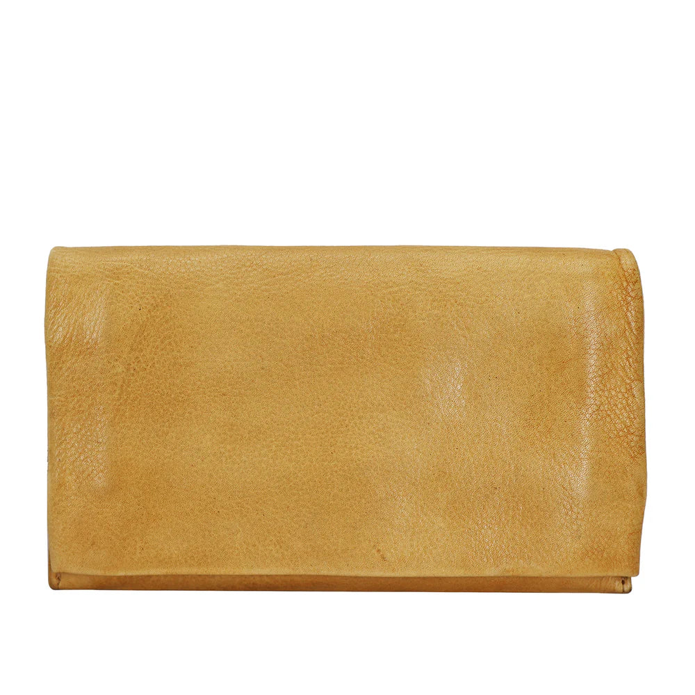 Latico brand camel soft leather wallet