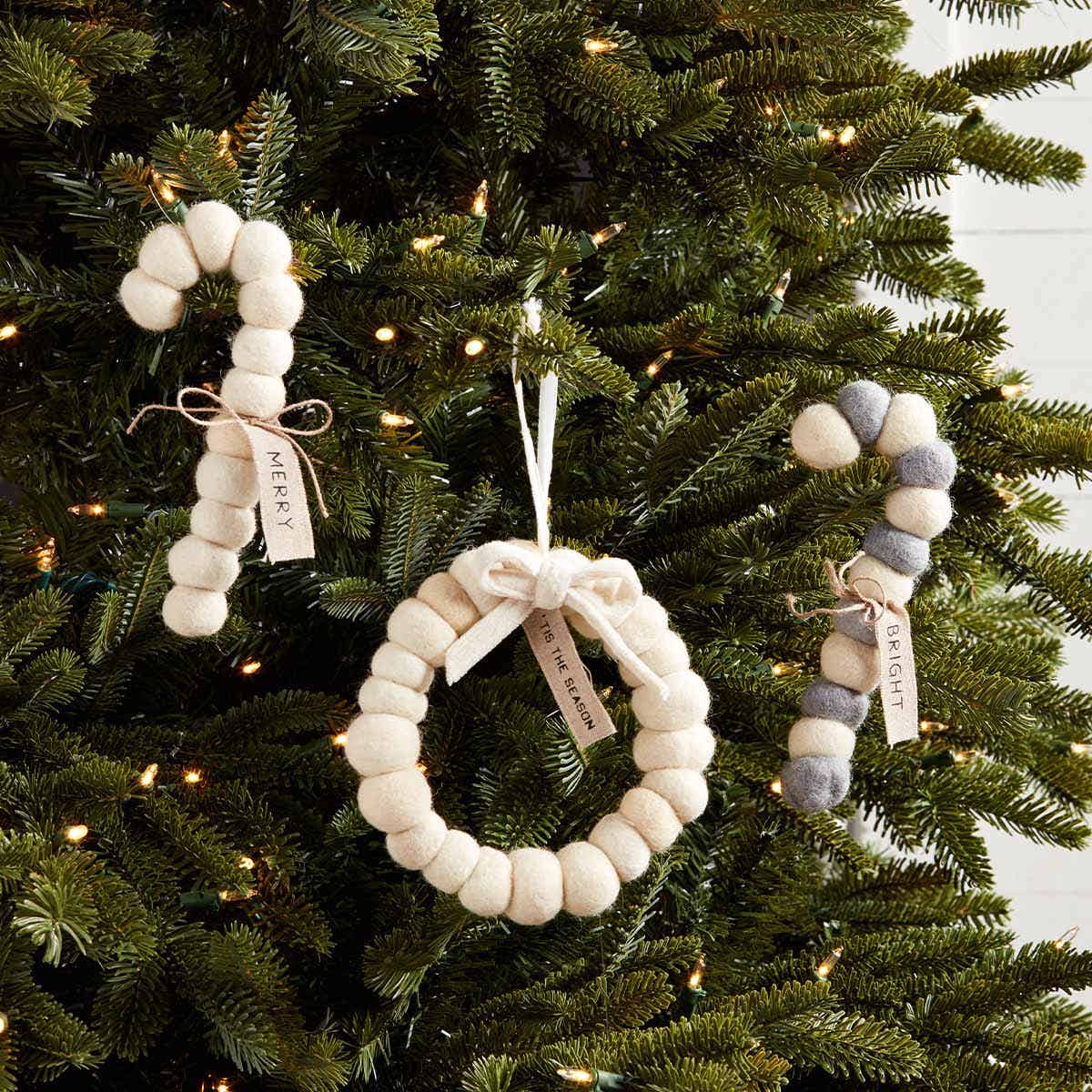 Pom Ornament Collection