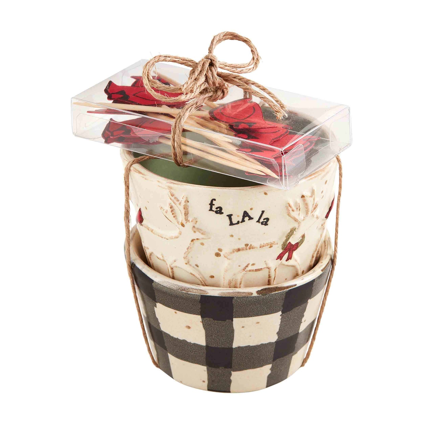 Holly Jolly Tidbit Bowl Set