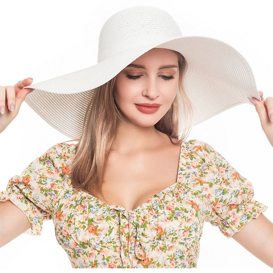 Straw Floppy Hat