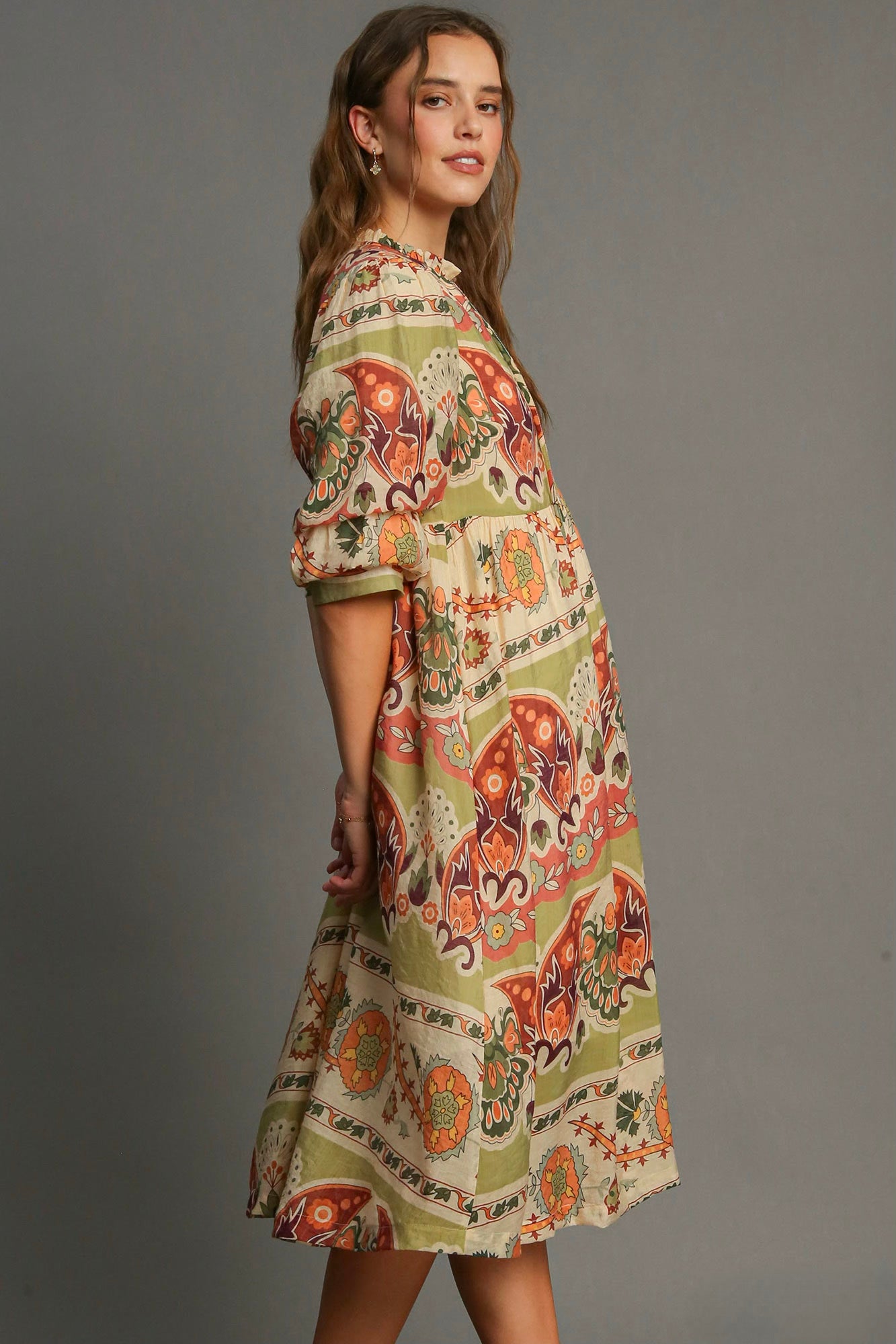 Floral Midi Dress