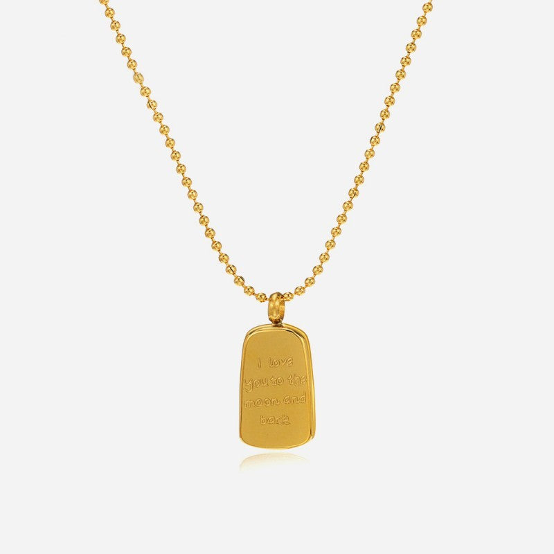 "I Love You to the Moon and Back" Necklace