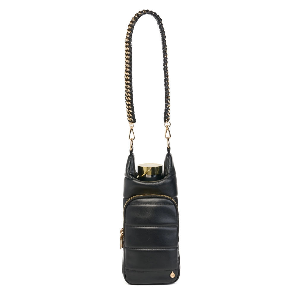 Black Vegan Leather Hydrobag® with Strap Bundle