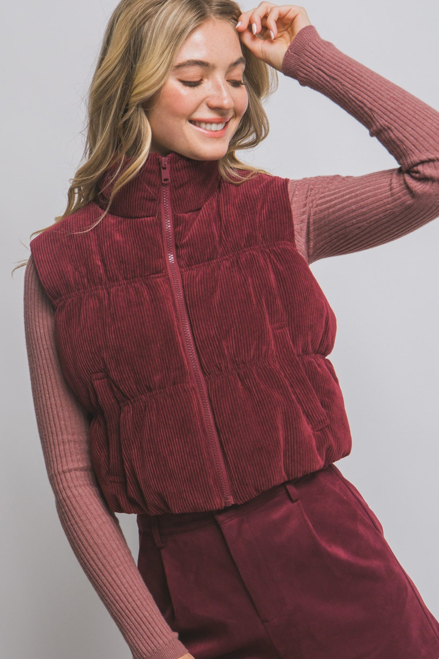 Corduroy Vest