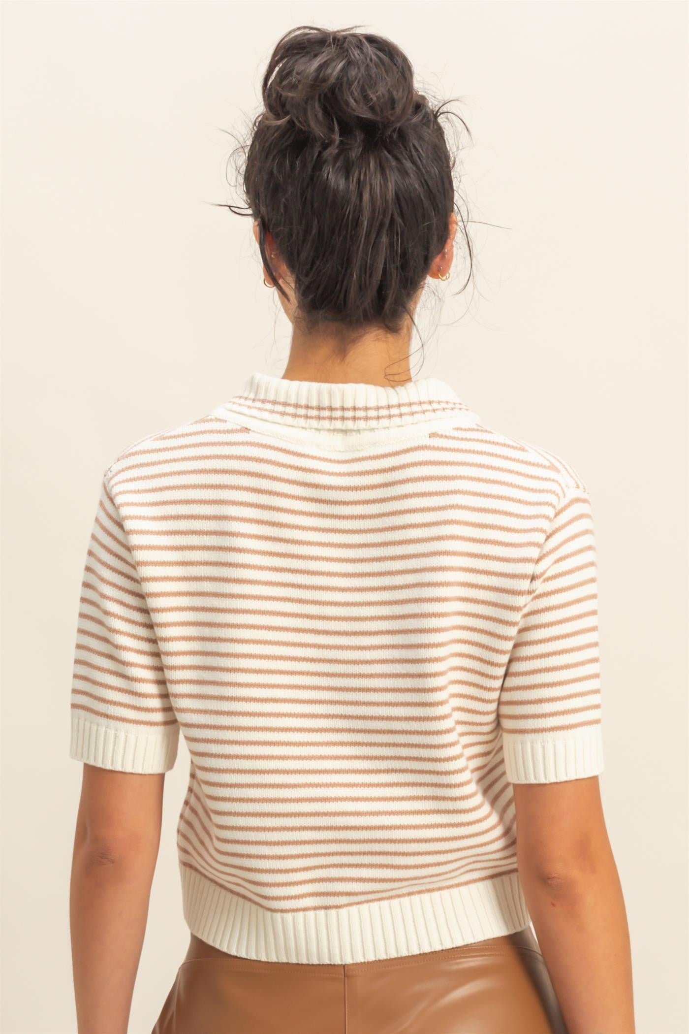 Stripe Knit Top