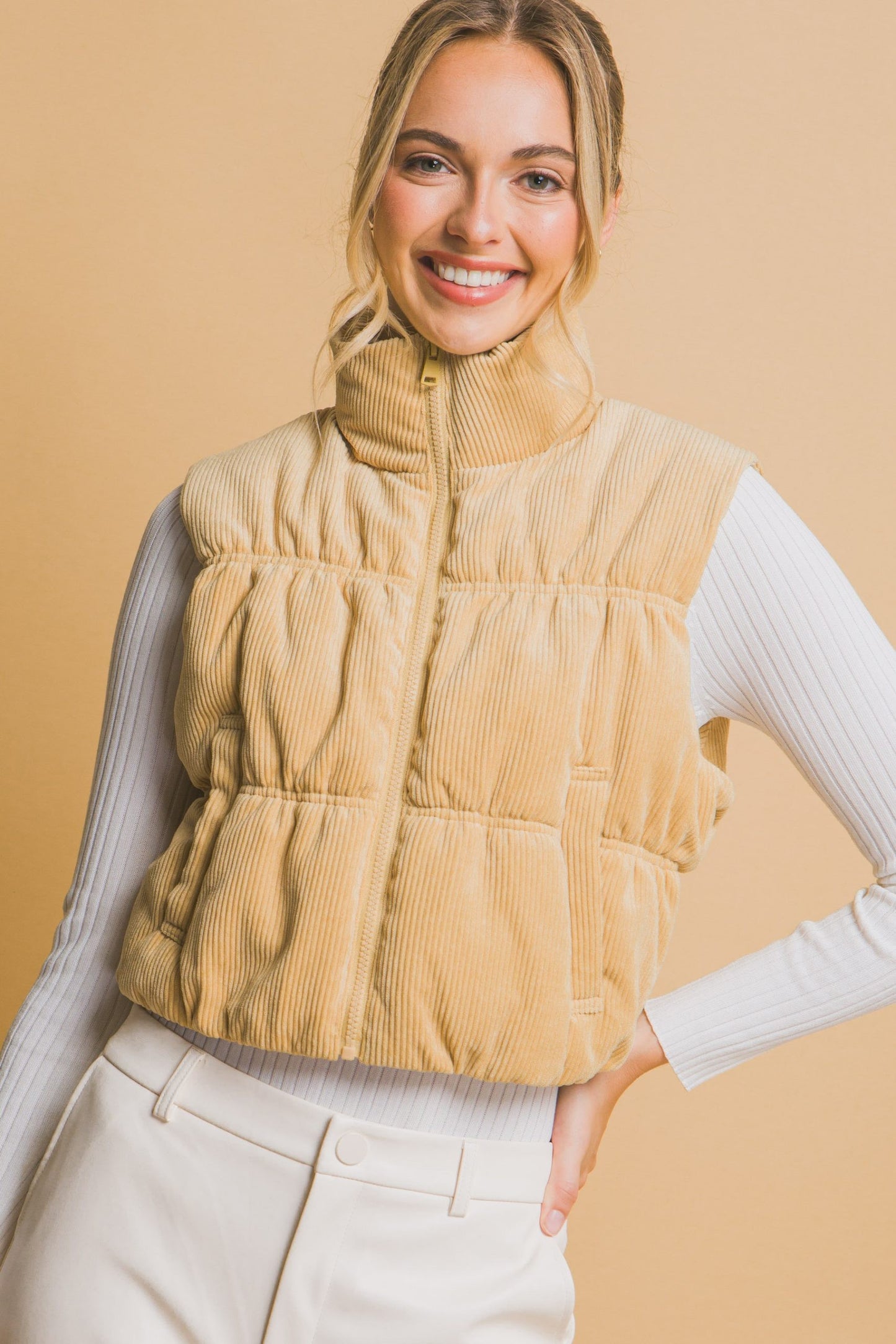 Corduroy Vest