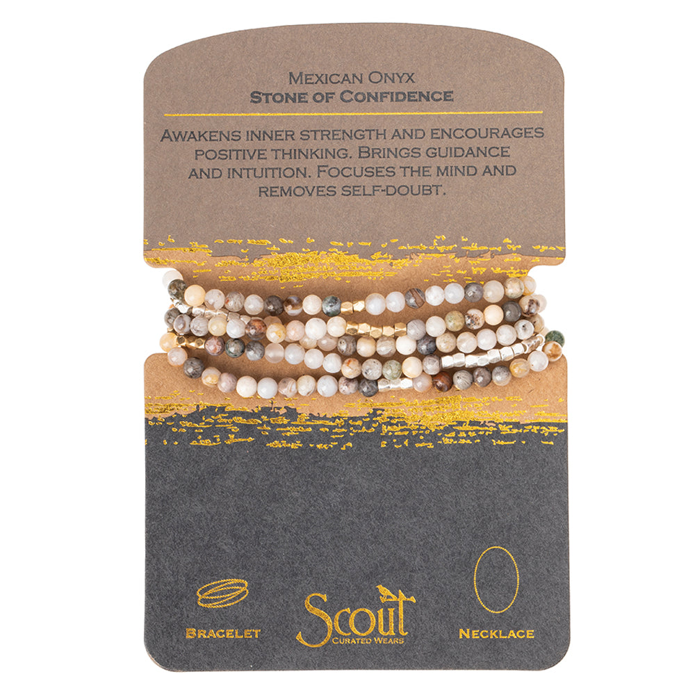 Stone Wrap Bracelet - Stone of Confidence