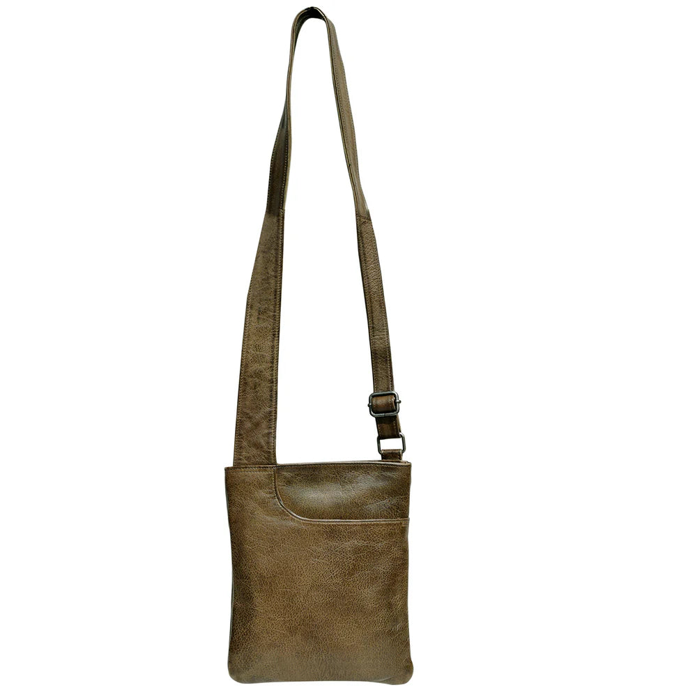 Athena Crossbody in Moss