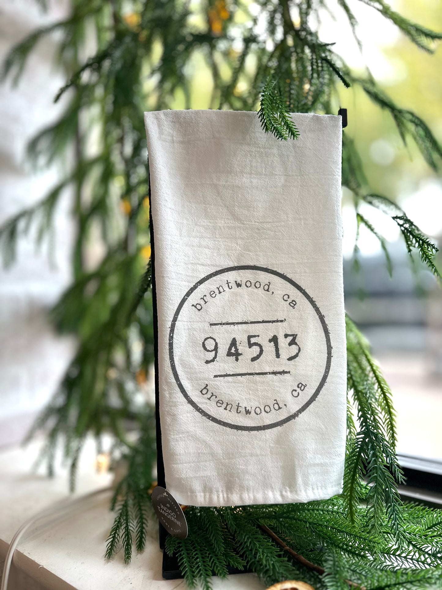 Brentwood Postmark Stamp Towel