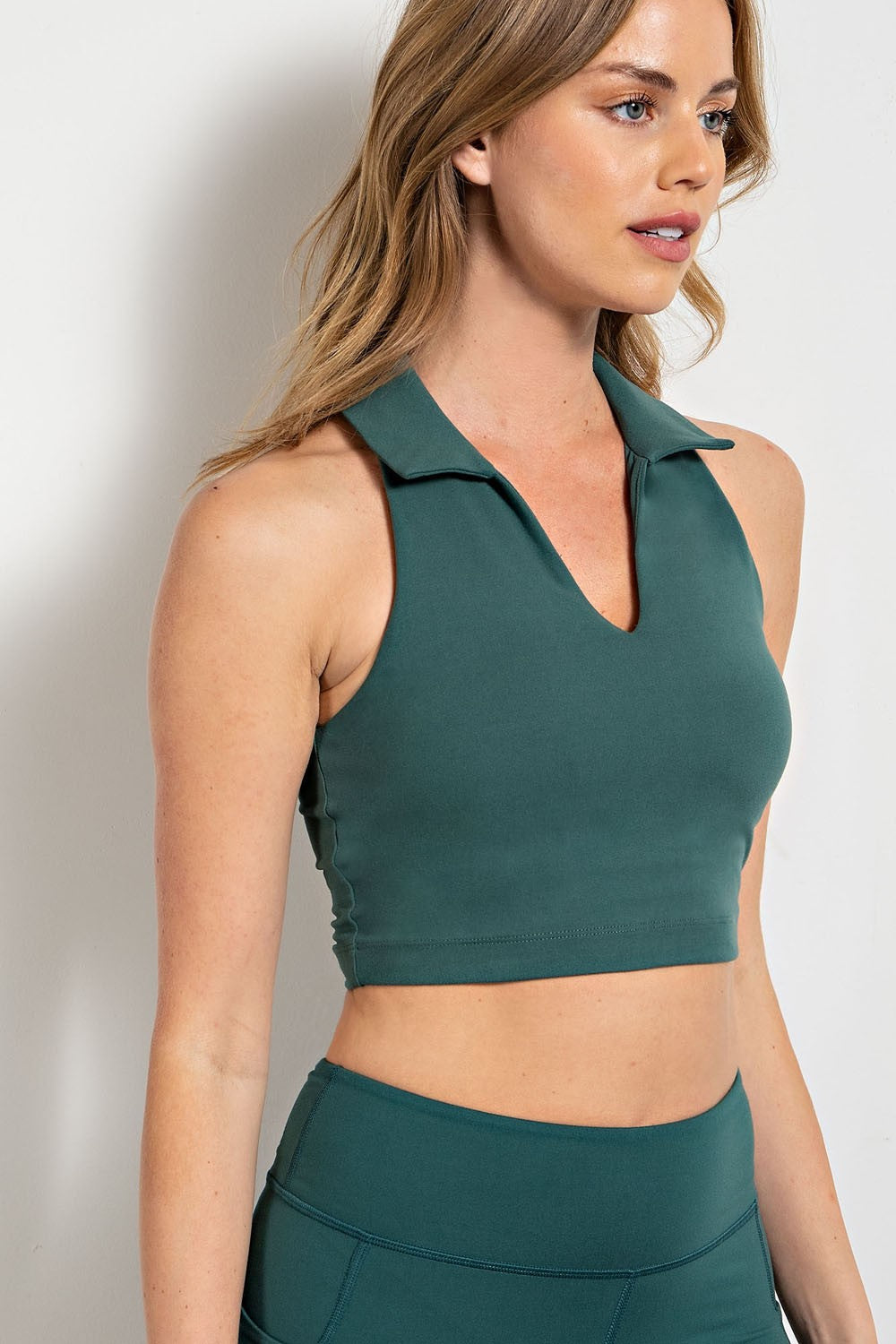 Butter Soft Collar Bra Top