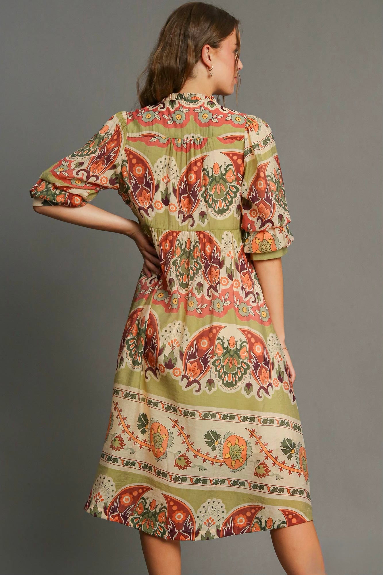 Floral Midi Dress