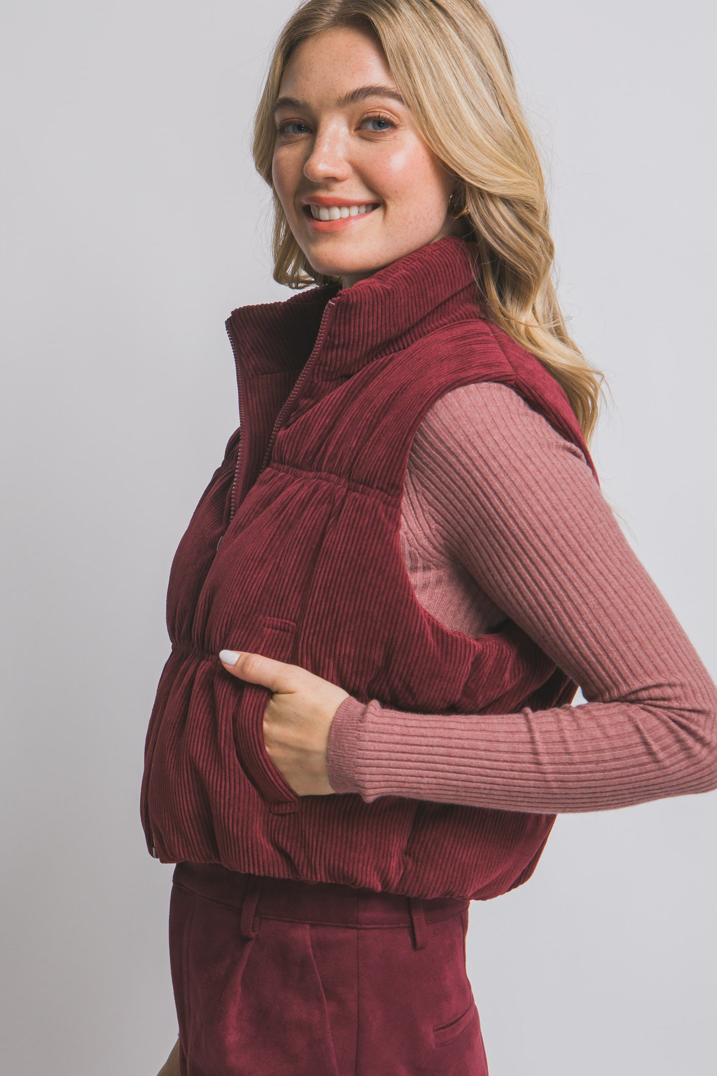 Corduroy Vest