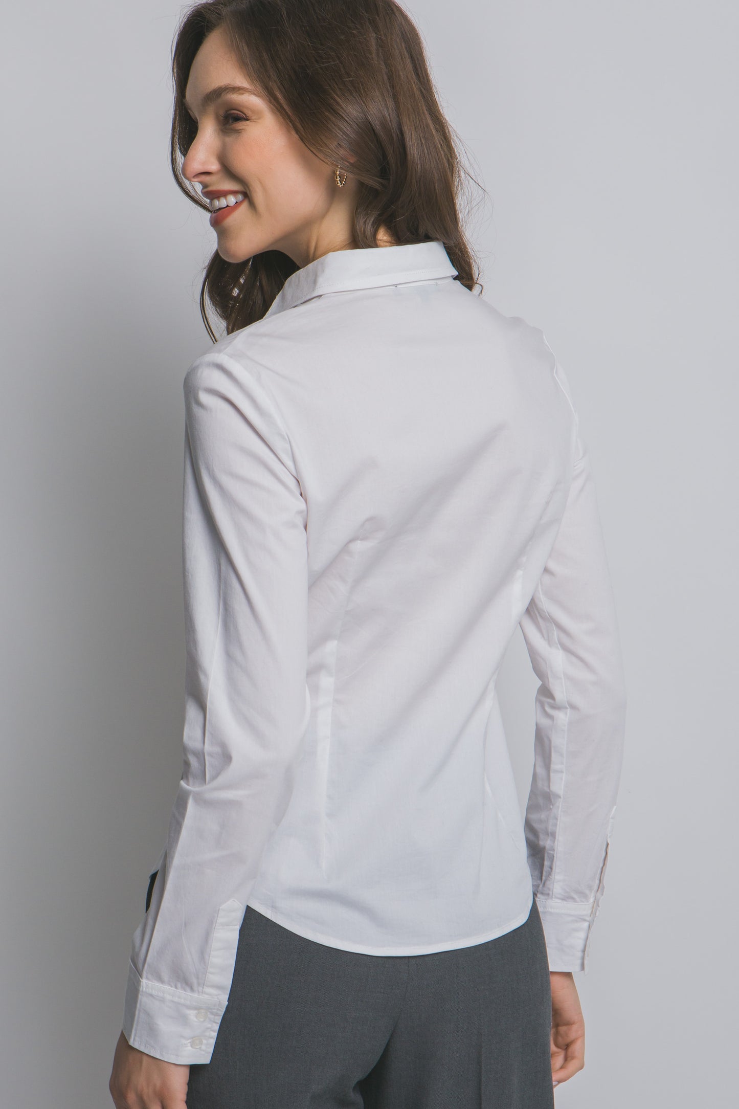 Long Sleeve Fitted Shirt