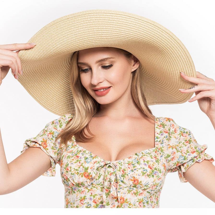 Straw Floppy Hat