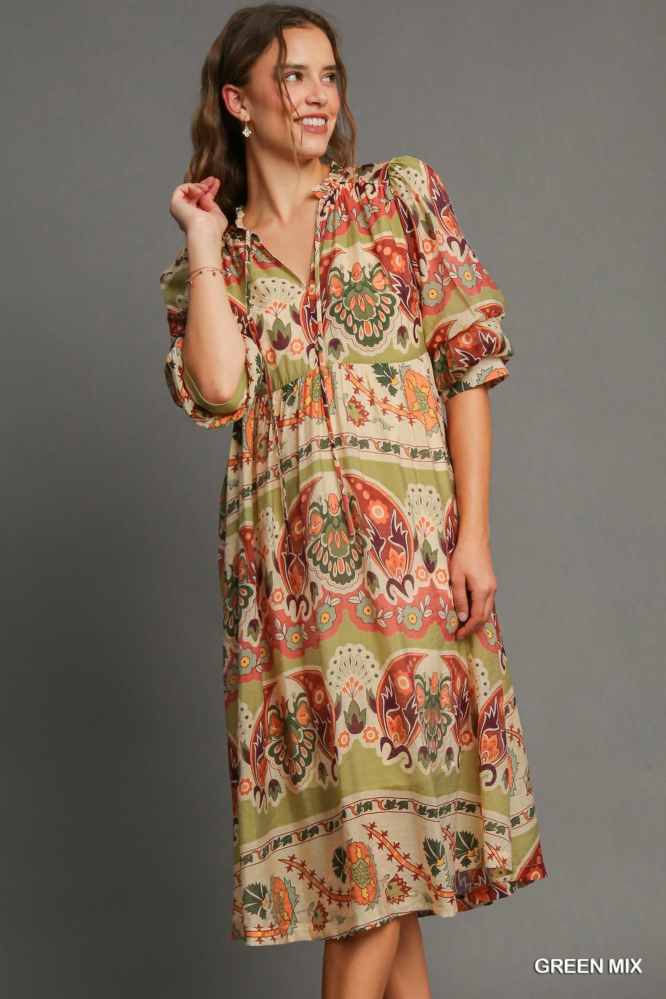 Floral Midi Dress
