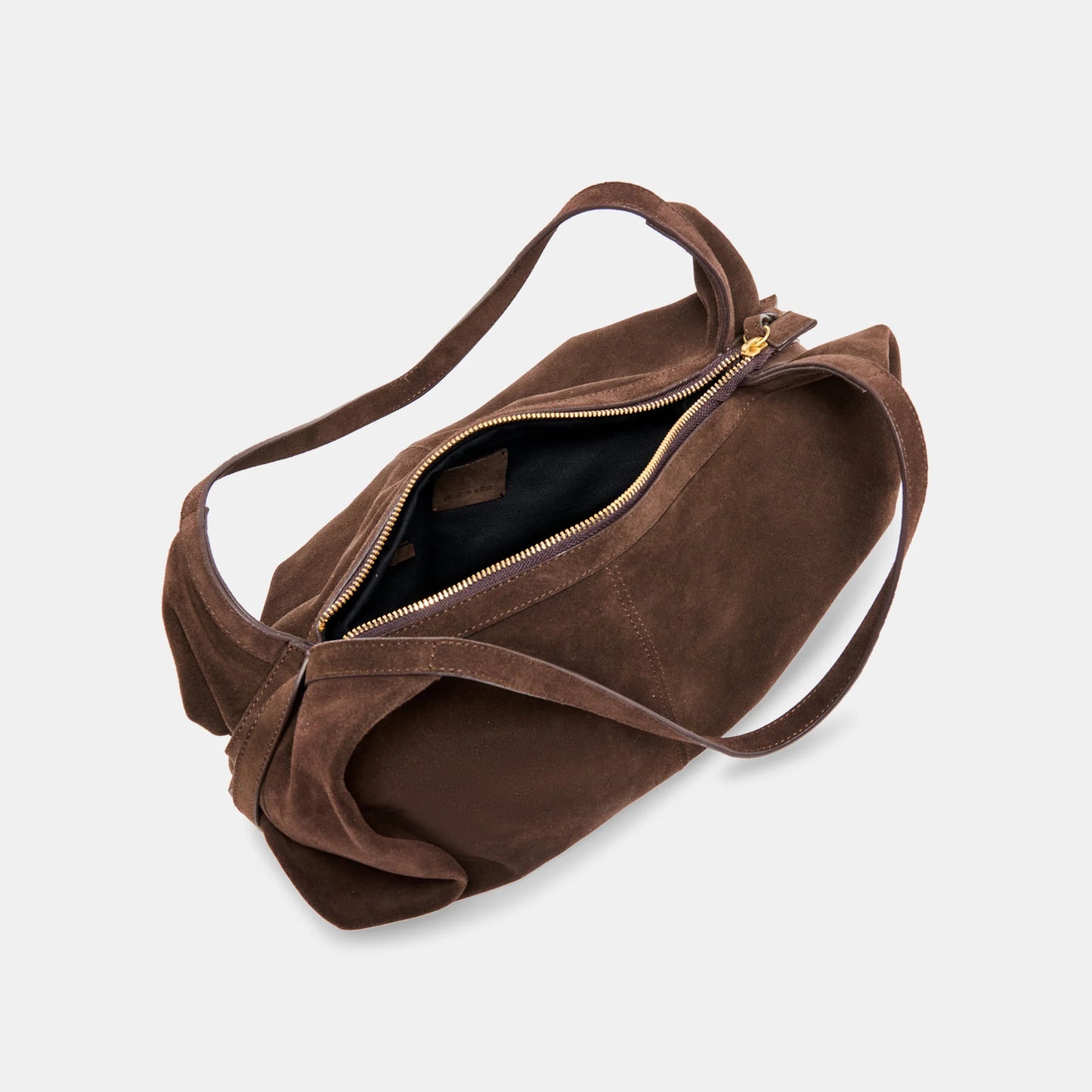 dolce vita Suede Billy Bag in Chocolate