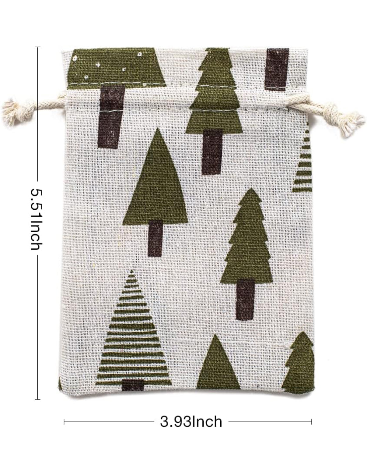 Christmas Tree Jewelry Bag