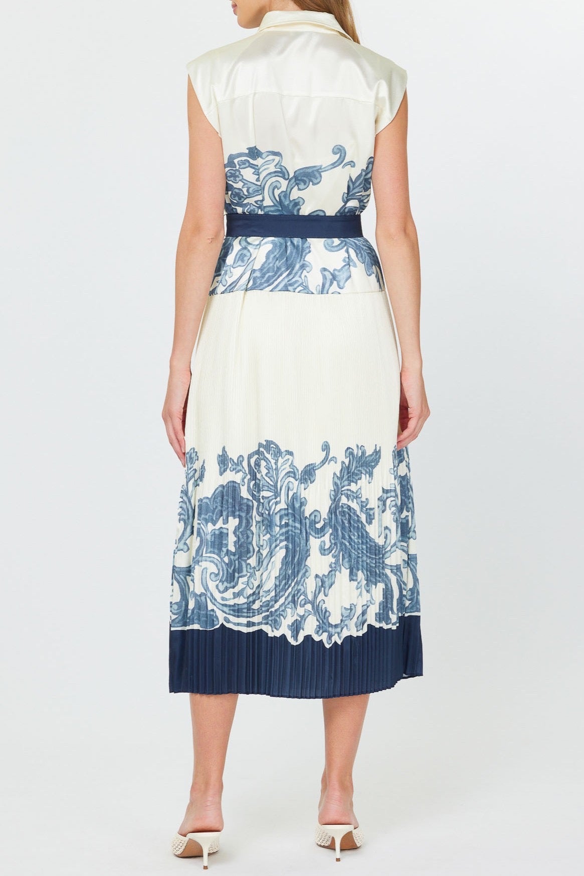 The Riyanna Pleated Dress