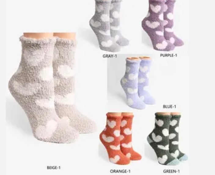 Heart Mini Crew Socks