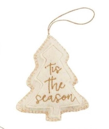 Plush Wool Felt Ornament Collection