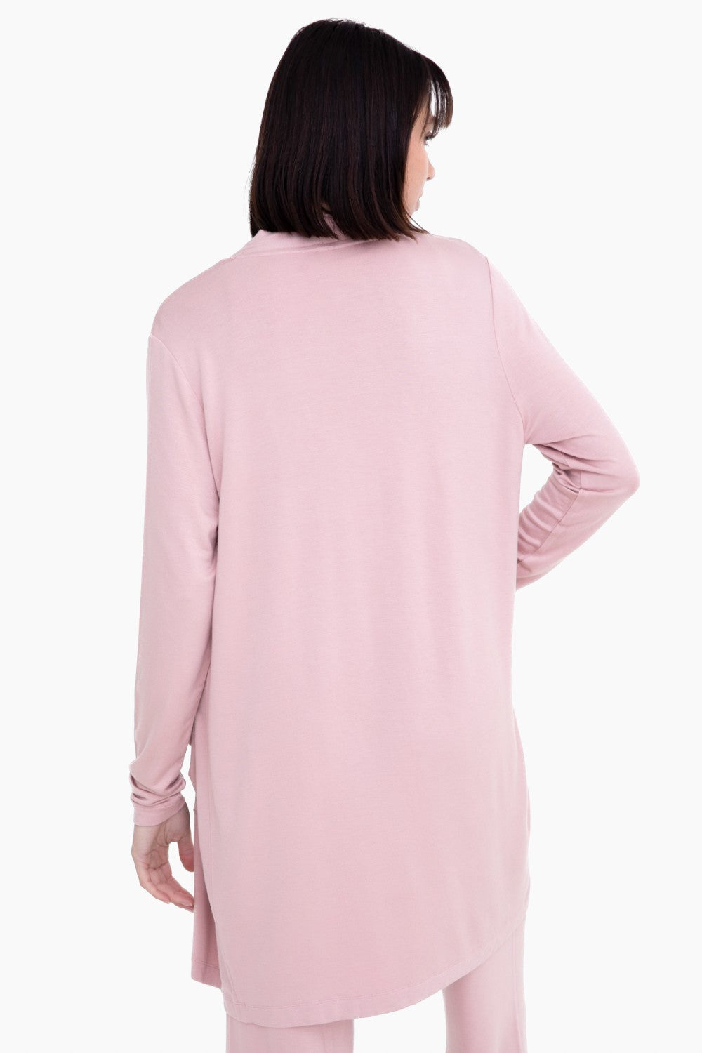 Lounge Open Front Terry Cardigan