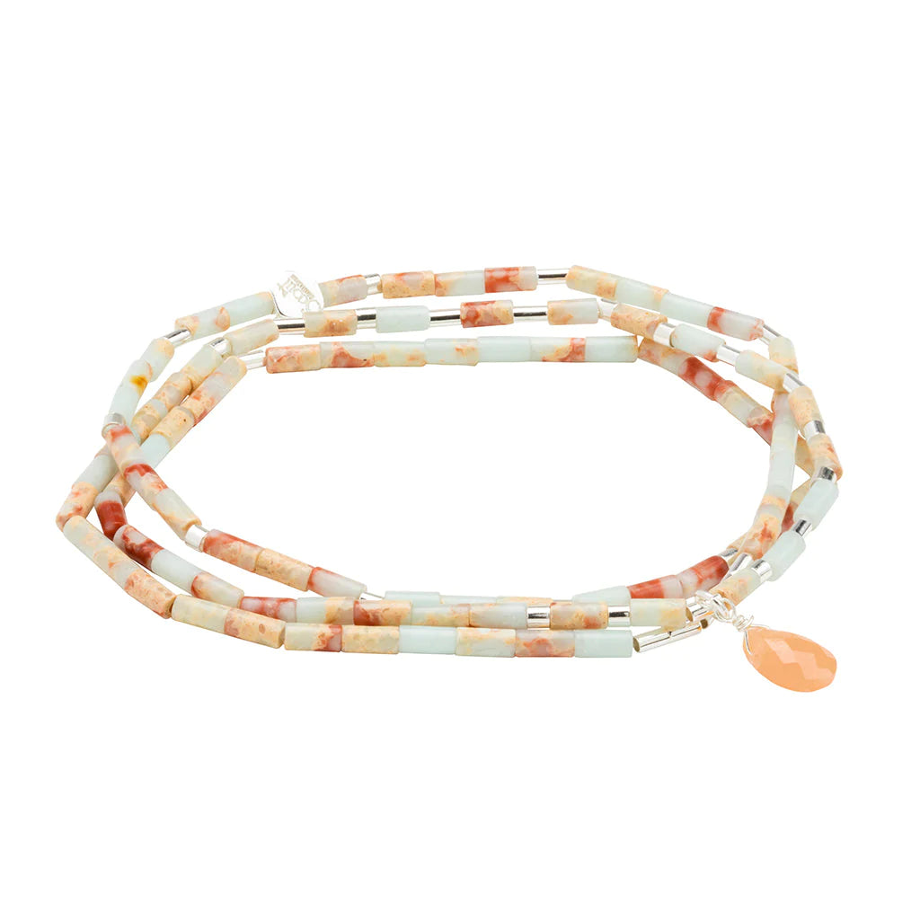 Teardrop Stone Wrap - Stone of Peace