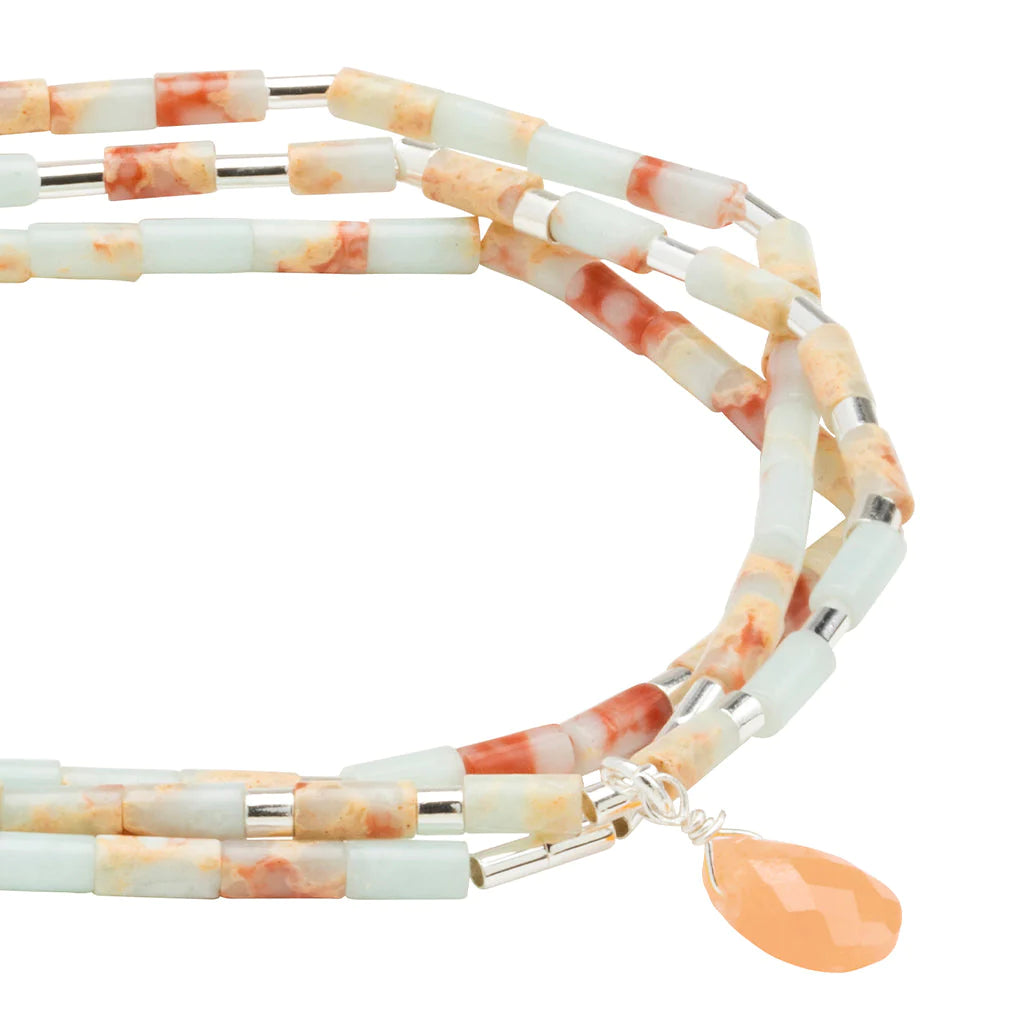 Teardrop Stone Wrap - Stone of Peace