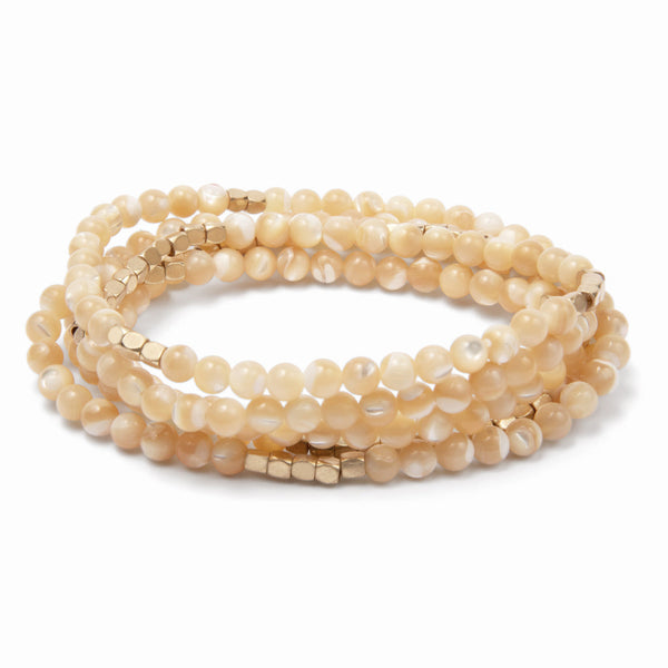 Stone Wrap Bracelet - Stone of Prosperity