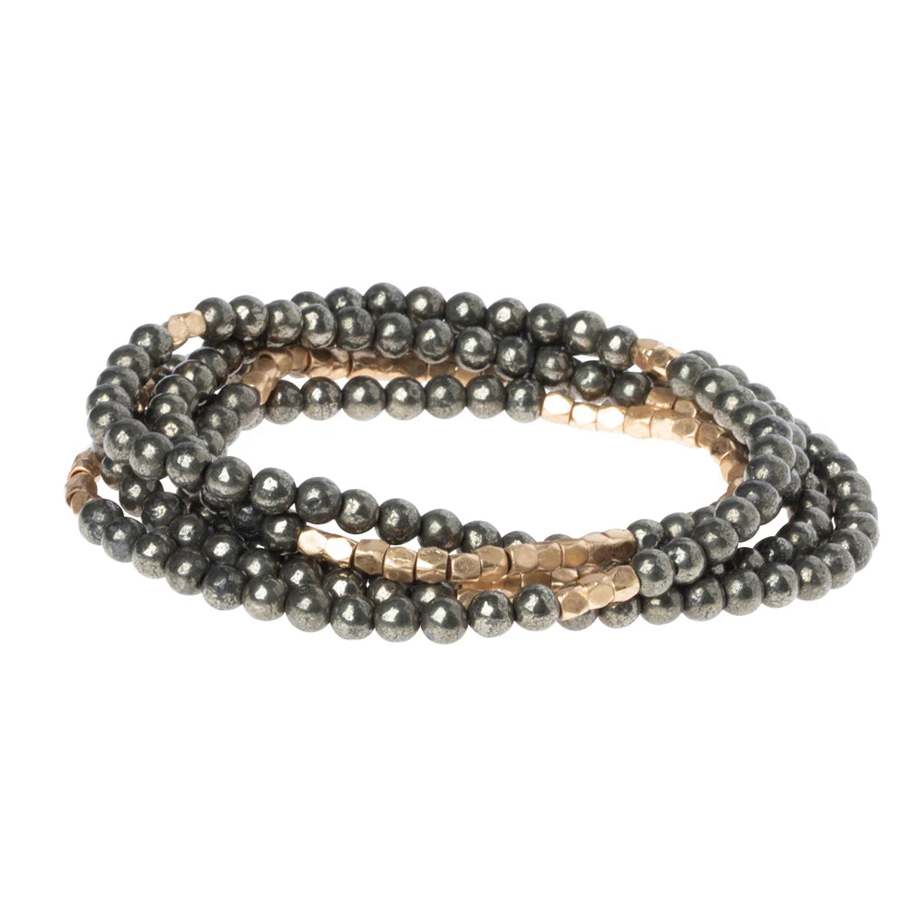 Stone Wrap Bracelet - Stone of Positive Energy