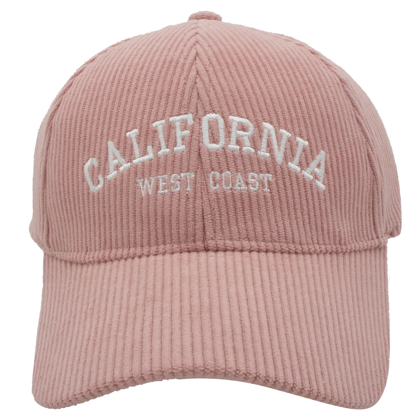 California Embroidered Corduroy Cap