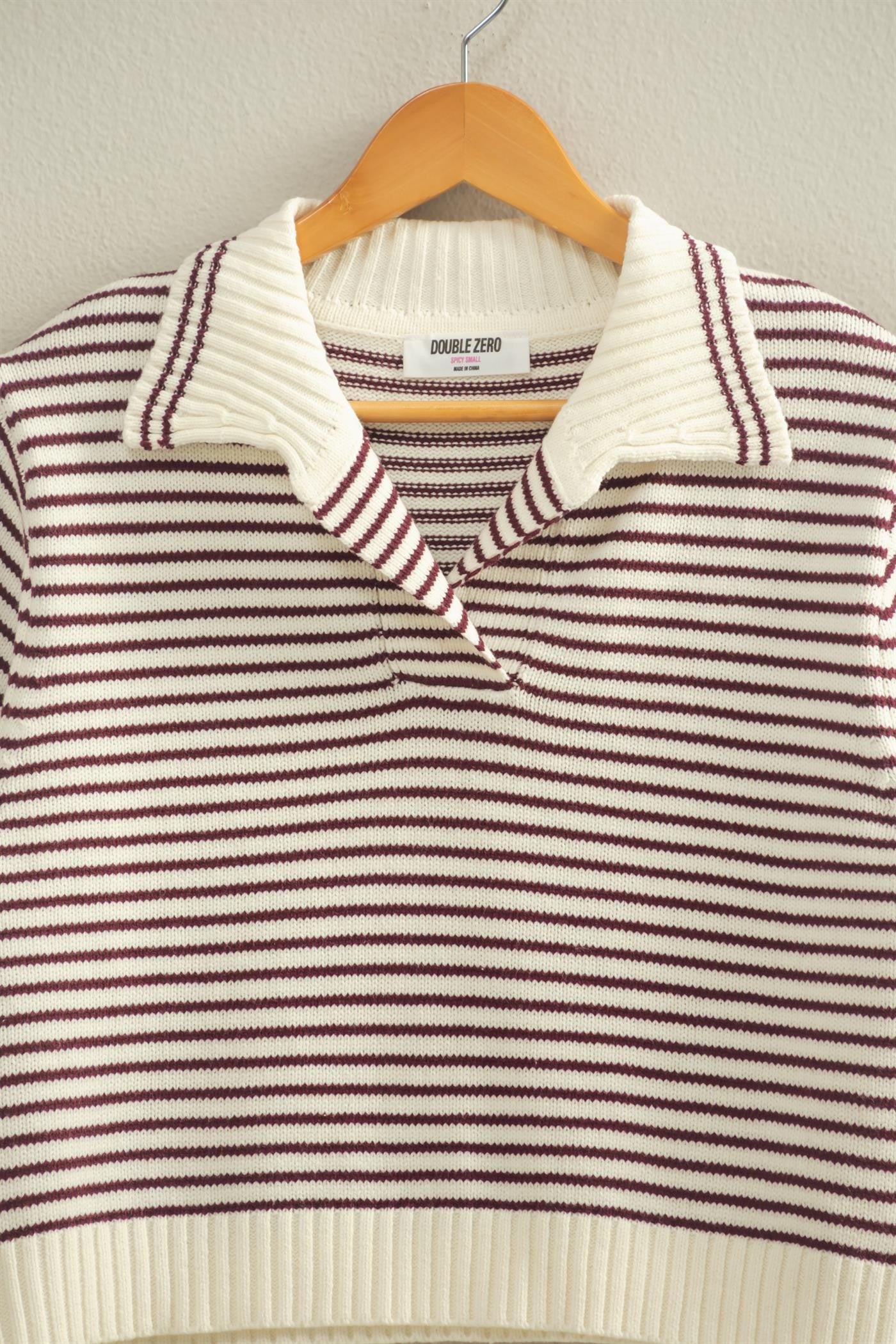 Stripe Knit Top