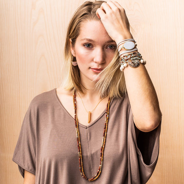 Stone Wrap Bracelet - Stone of Renewal