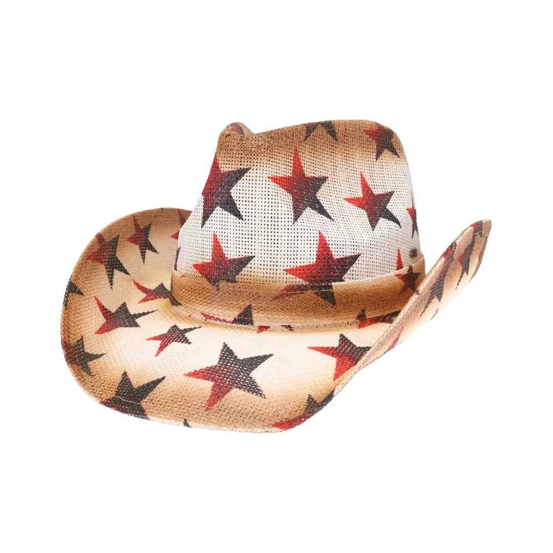 Ombre Star Cowboy Hat