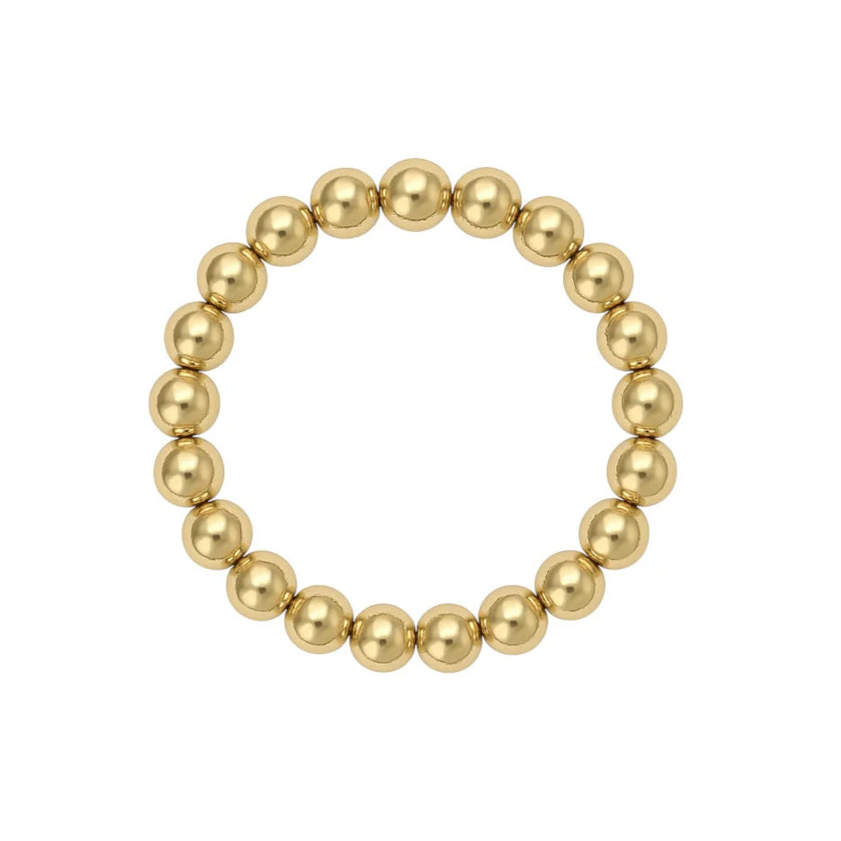 Classic 3mm Beaded Stretchy Ring