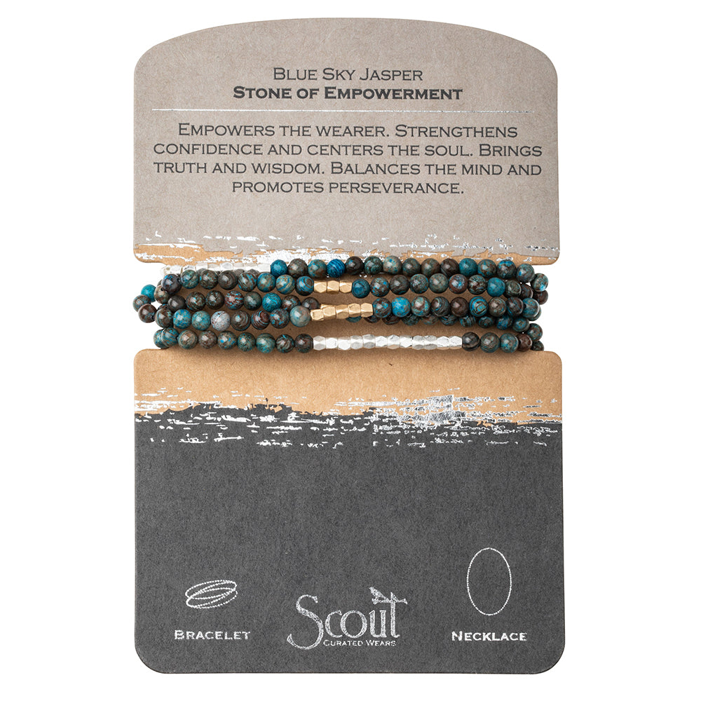 Stone Wrap Bracelet - Stone of Empowerment
