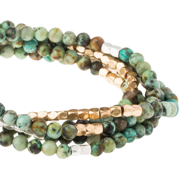 Stone Wrap Bracelet - Stone of Transformation