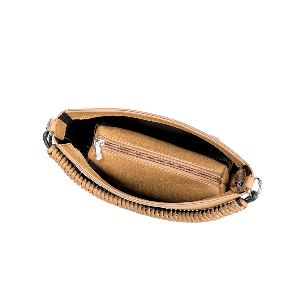 Cindy Nude Recycled Vegan Crossbody Bag