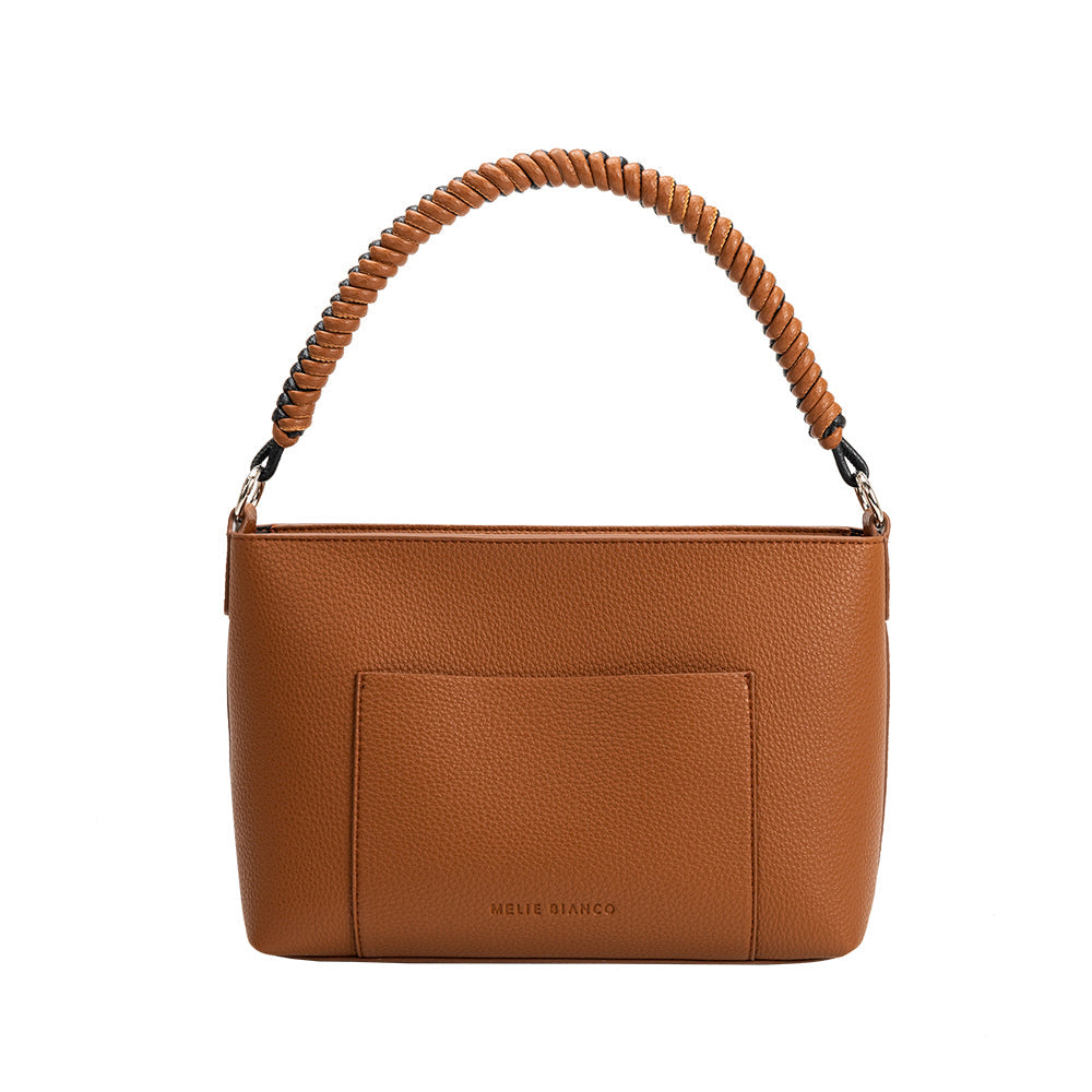 Cindy Saddle Recycled Vegan Crossbody Bag